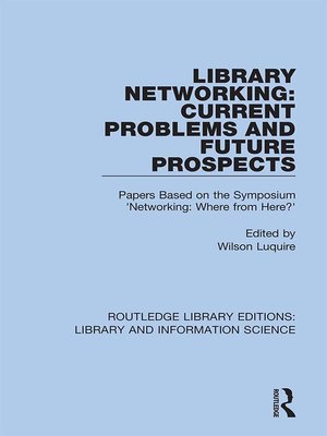 cover image of Library Networking